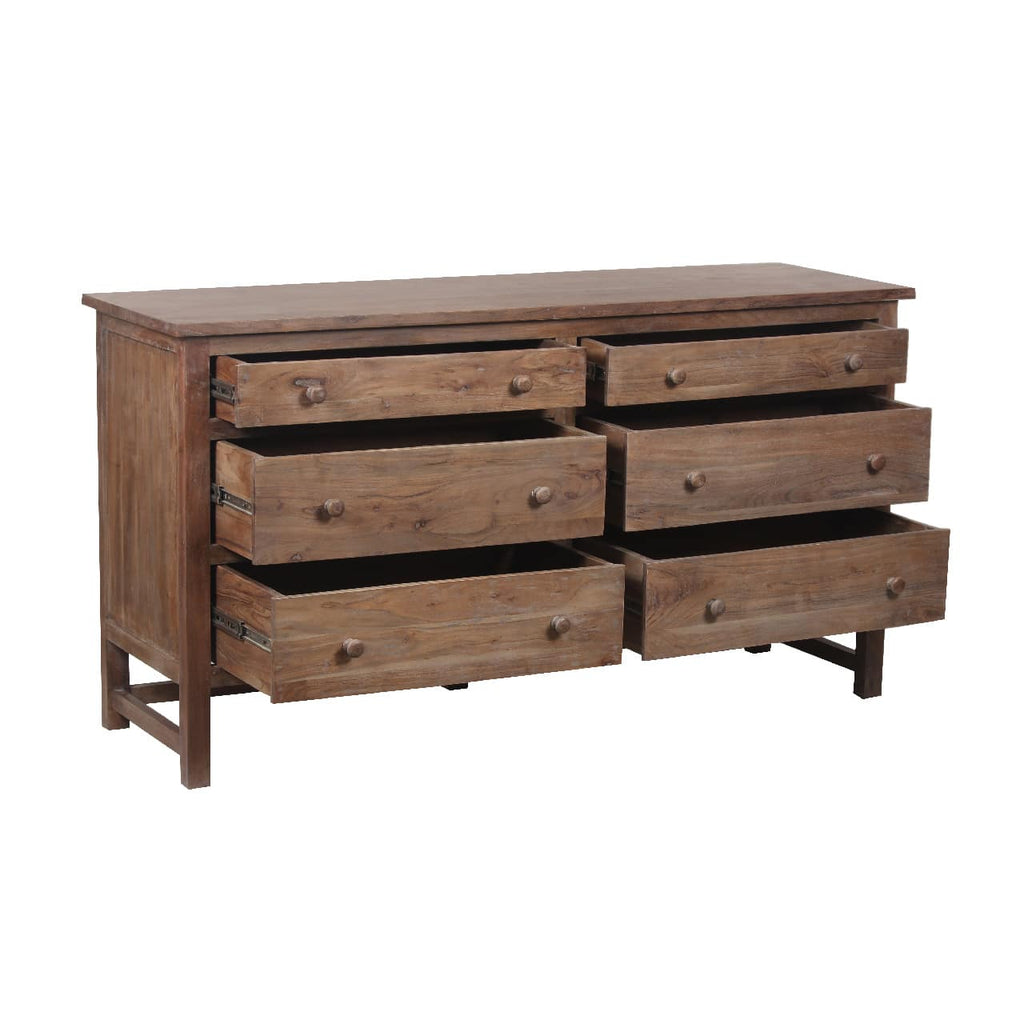 Ranch House 6 Drawer Dresser