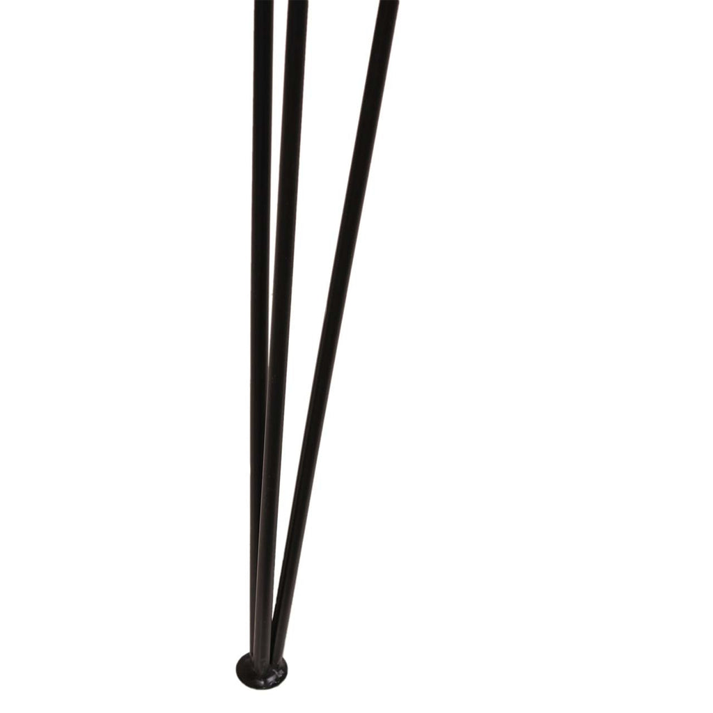 Forge Acacia Wood Counter Height Dining Table - Black Iron