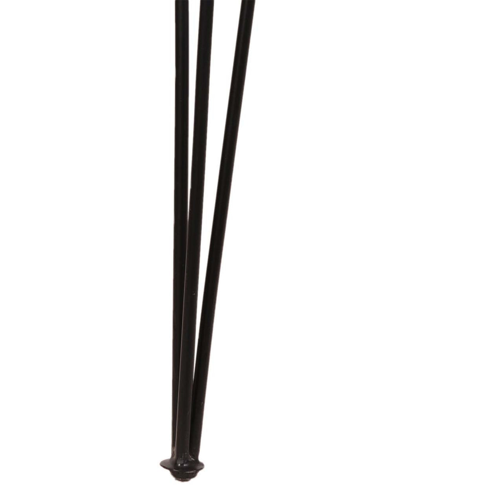 Forge Acacia Wood Counter Height Dining Table - Black Iron
