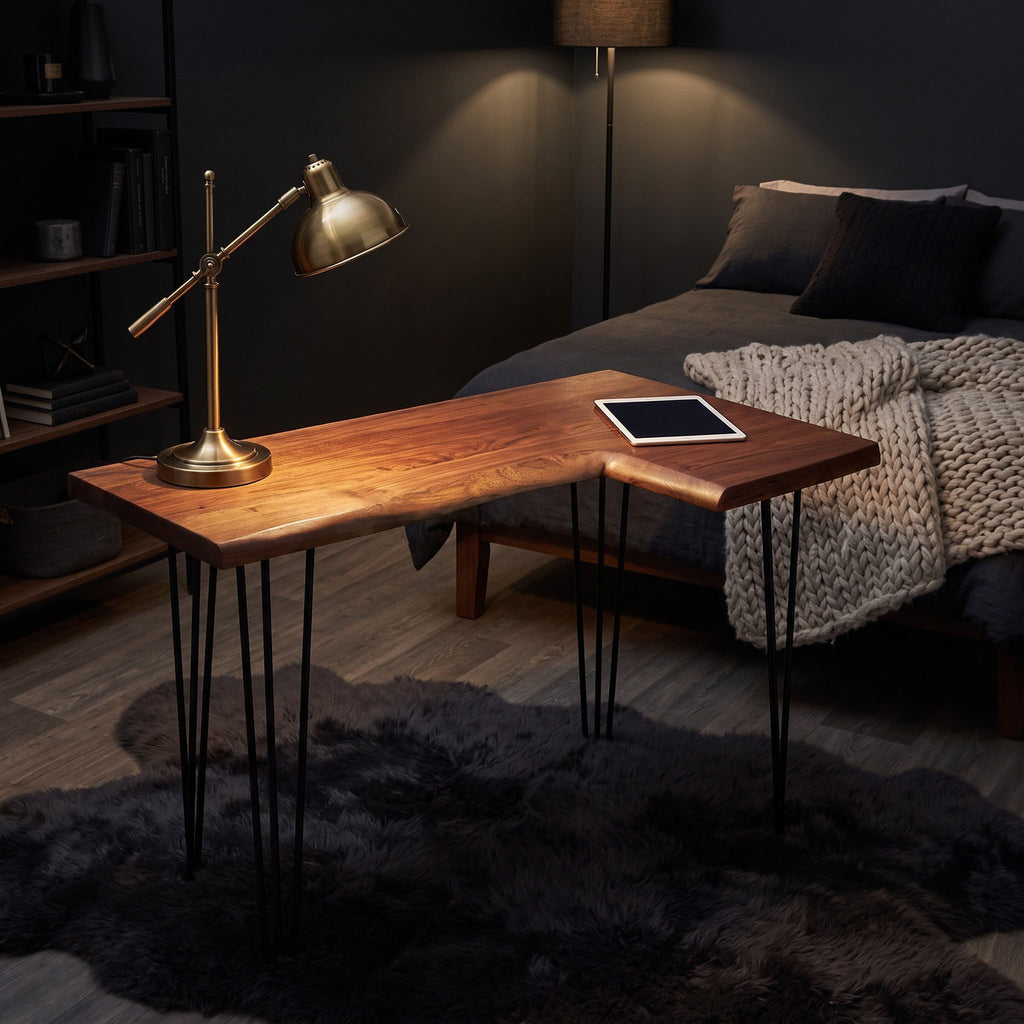 Forge Acacia Live Edge Desk