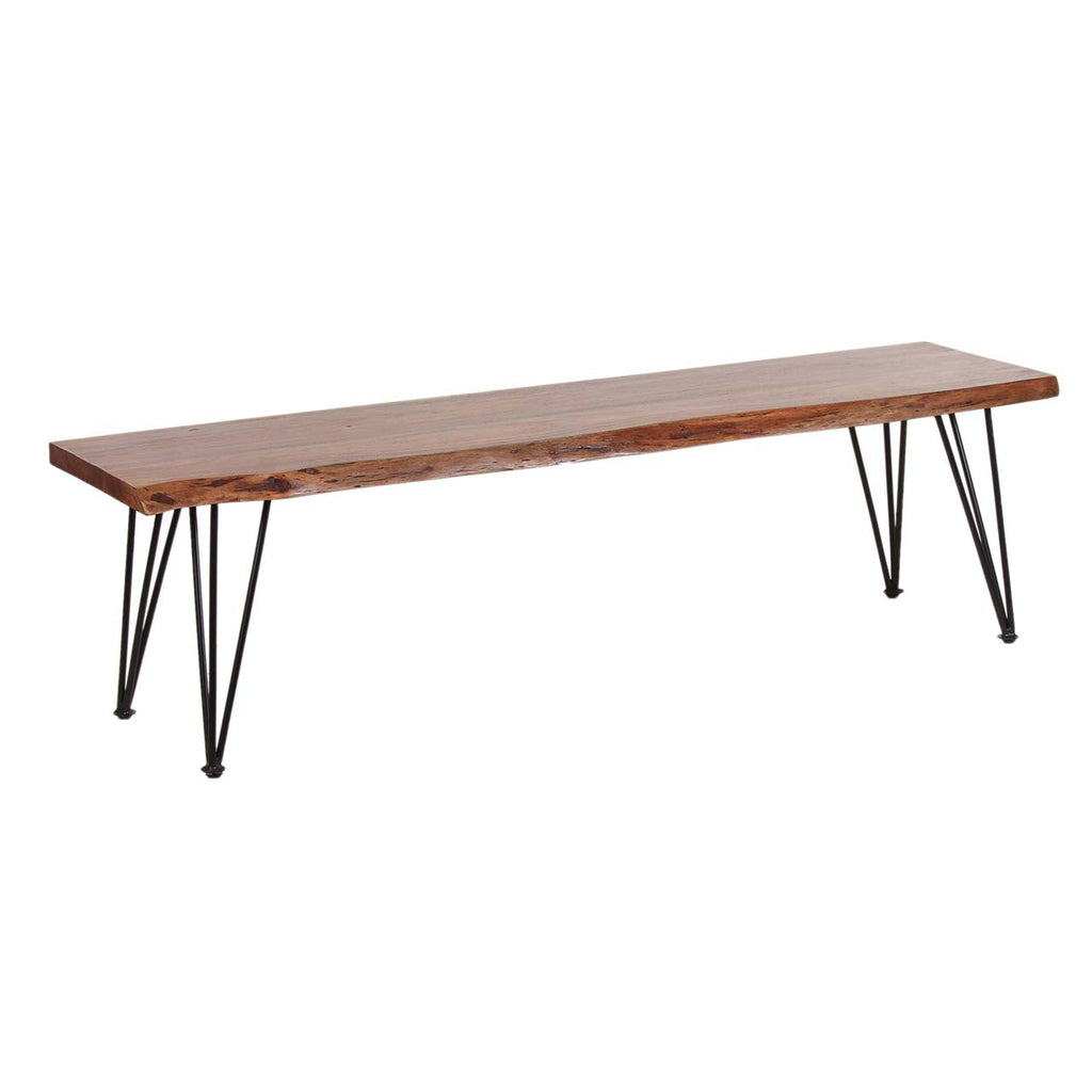 Forge Acacia Wood Bench Large