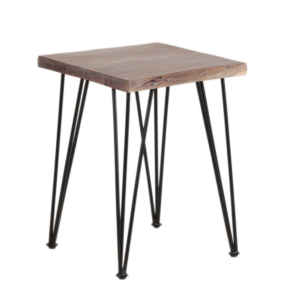Forge Acacia Wood End Table
