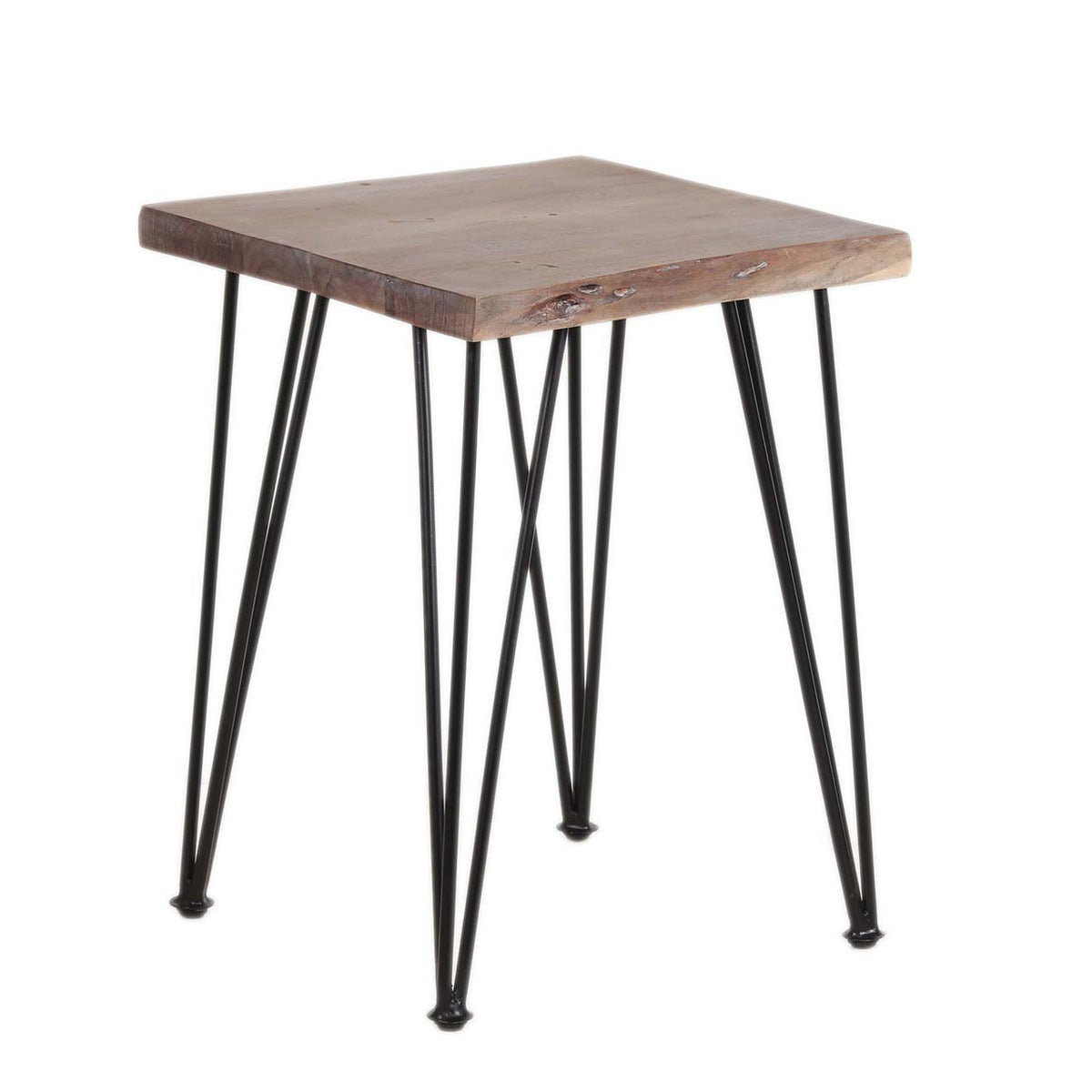 Forge Acacia Wood End Table