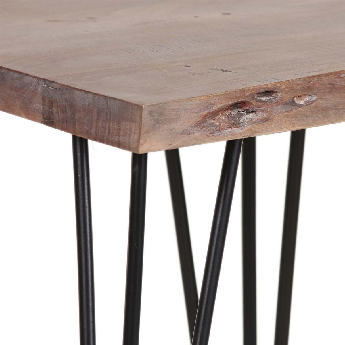 Forge Acacia Wood End Table