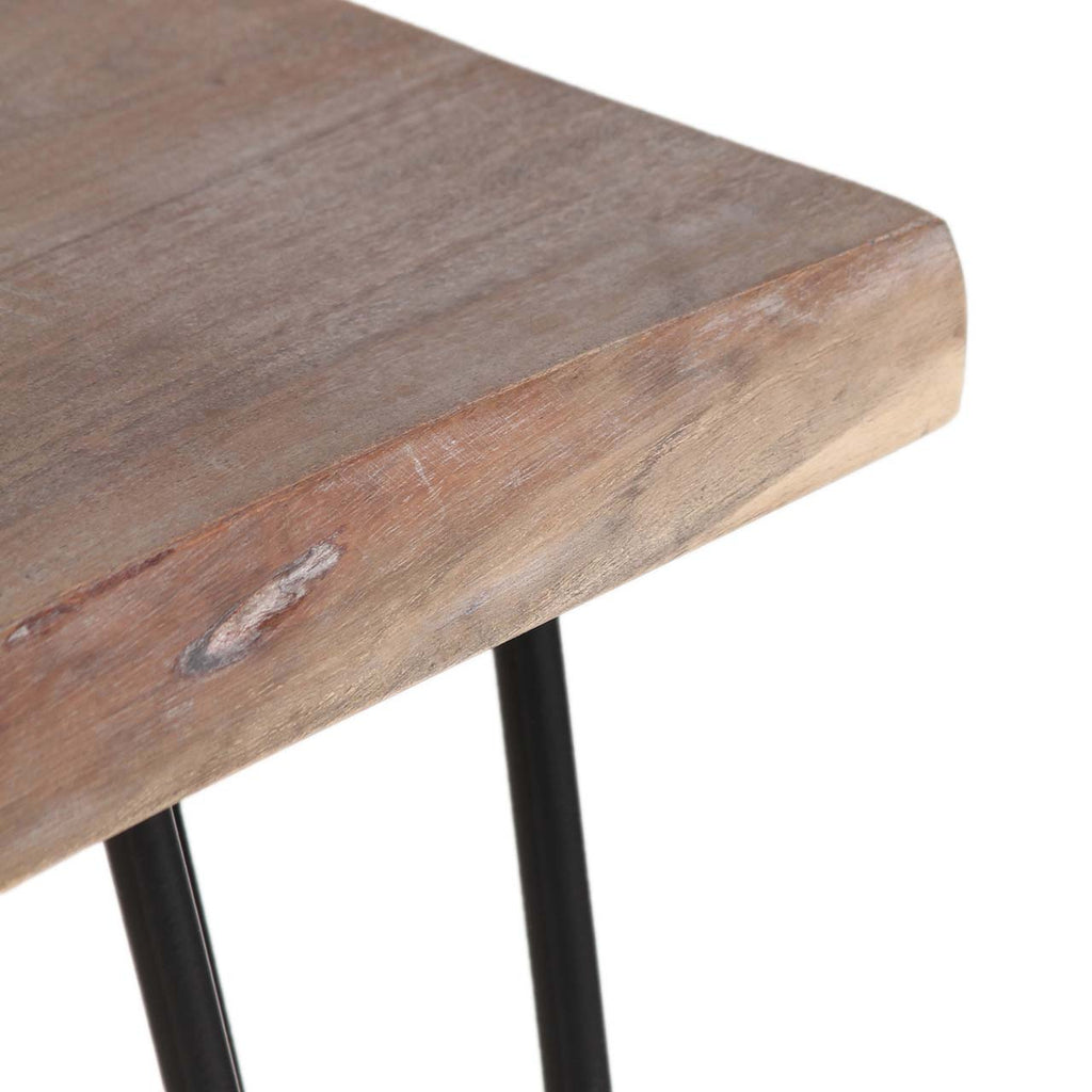 Forge Acacia Wood End Table