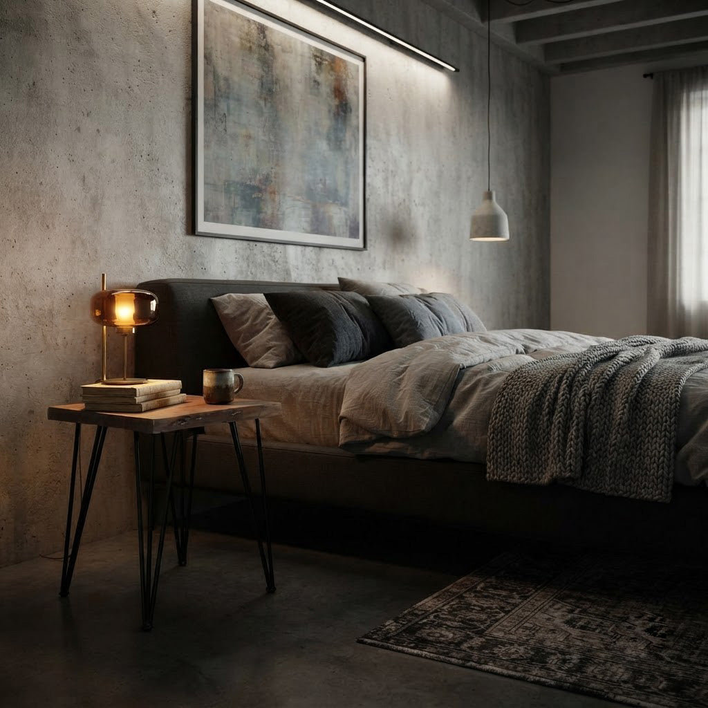Forge Acacia Wood End Table
