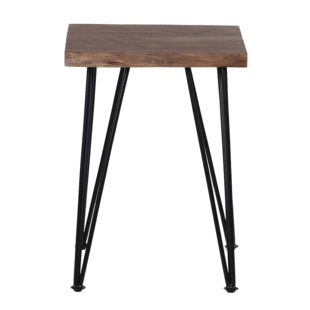 Forge Acacia Wood End Table