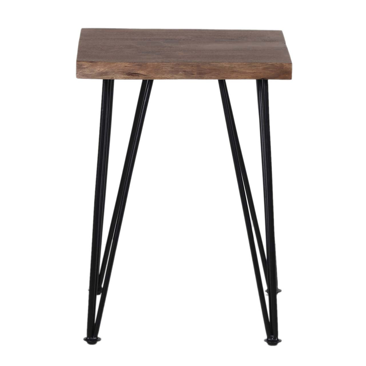 Forge Acacia Wood End Table