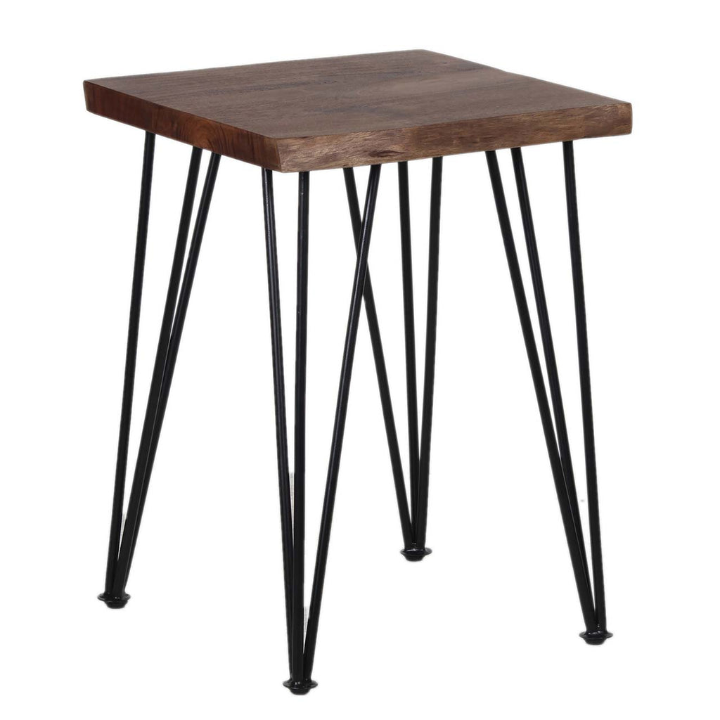 Forge Acacia Wood End Table