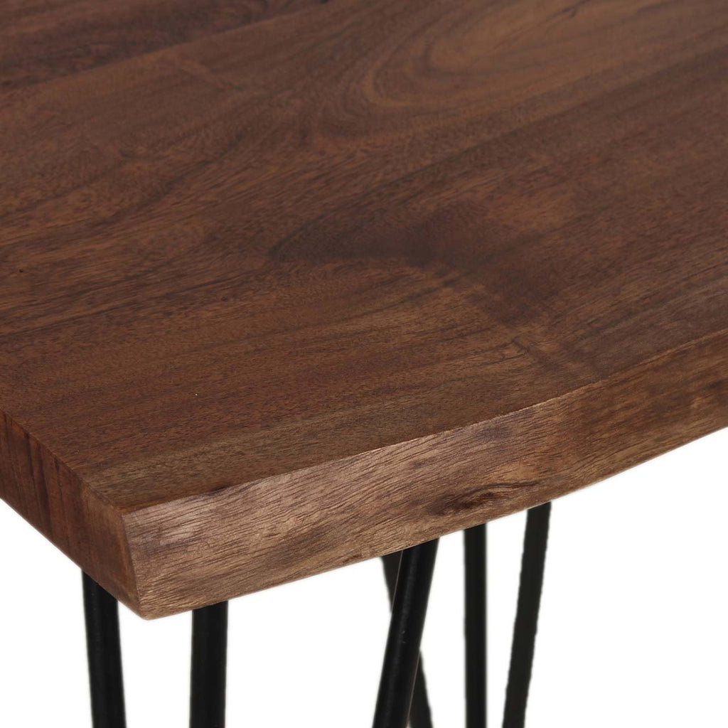 Forge Acacia Wood End Table