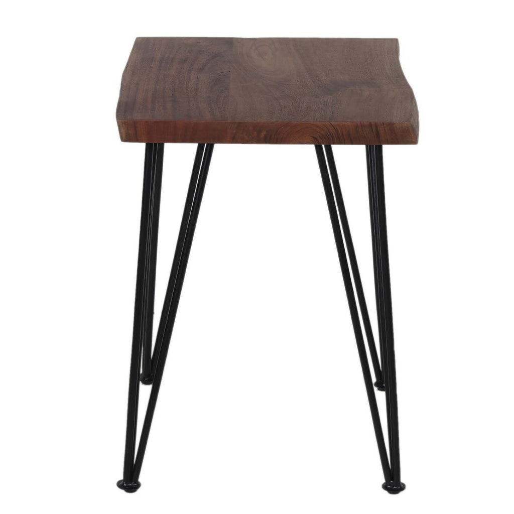 Forge Acacia Wood End Table