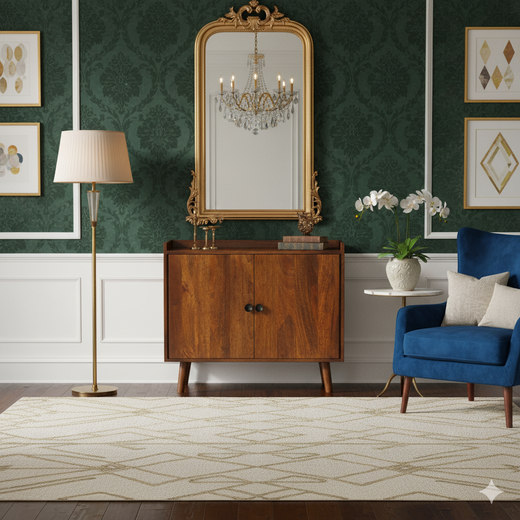 Bellville Mango Wood 2 Door Cabinet