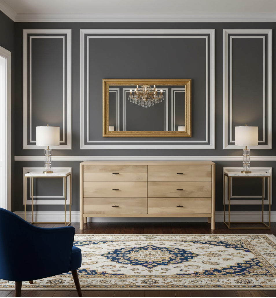 Dowen Mango Wood 6 Drawer Dresser