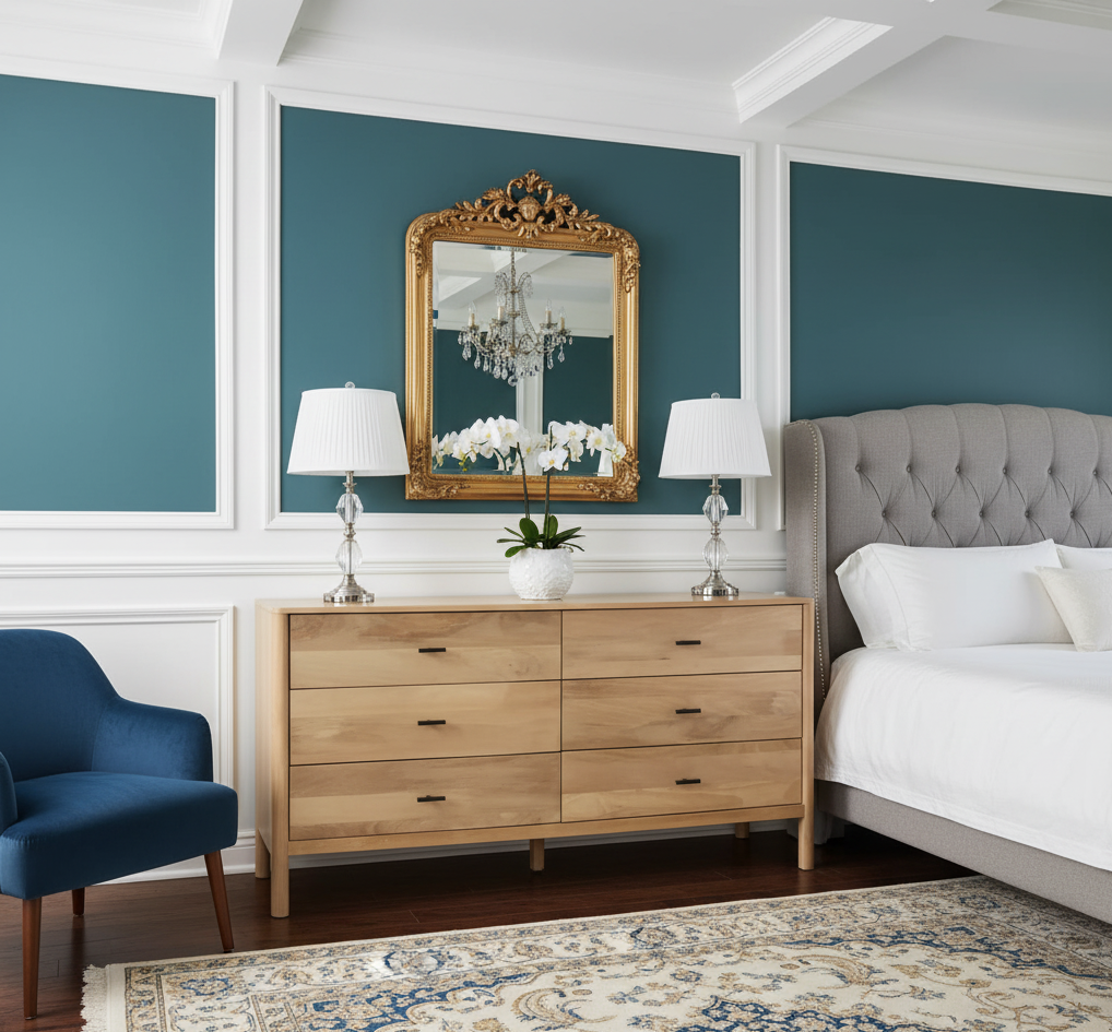 Dowen Mango Wood 6 Drawer Dresser