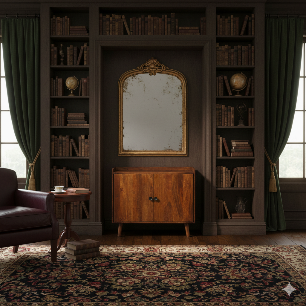 Bellville Mango Wood 2 Door Cabinet