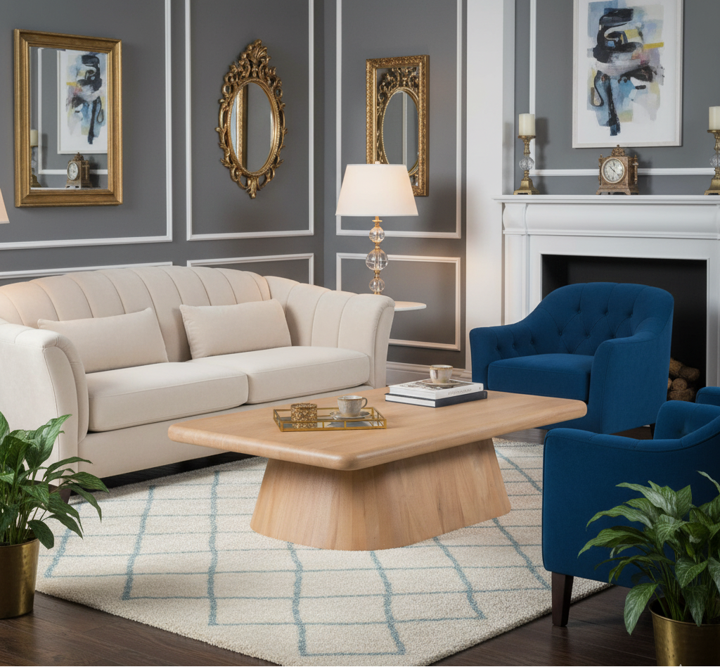 Orlando Mango Wood Coffee Table