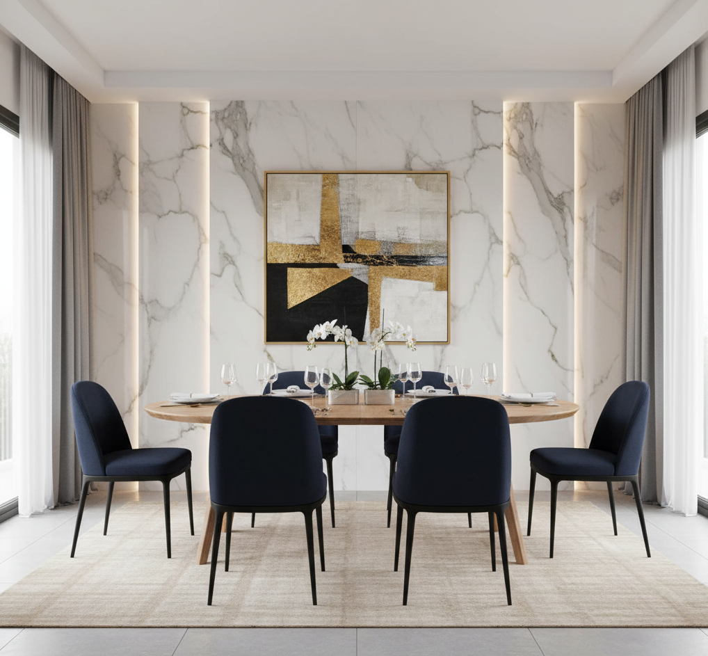 Avila Acacia Dining Table – Natural