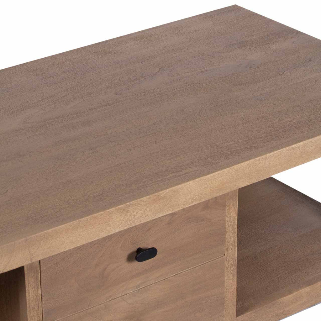 Hamil Mango Wood Coffee 1 Drawer