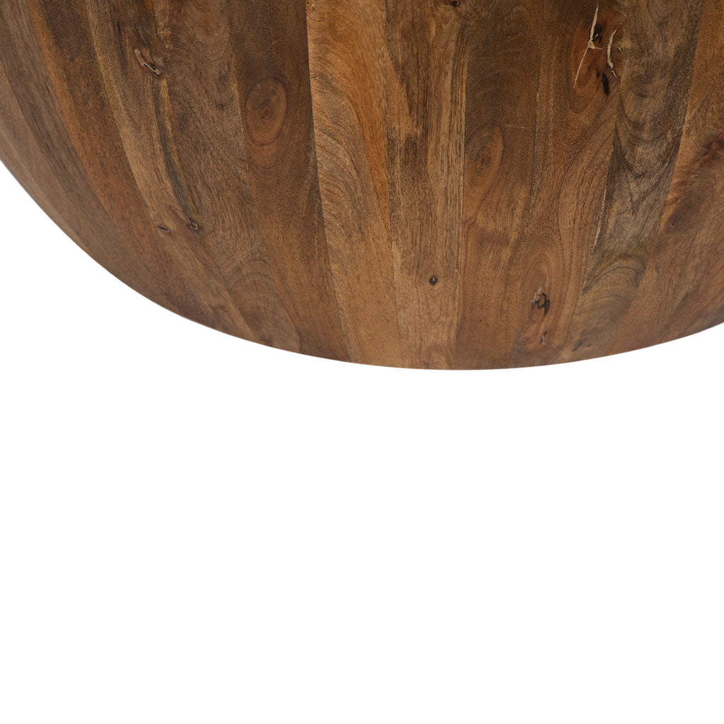 Hampton Mango Wood Round Coffee Table