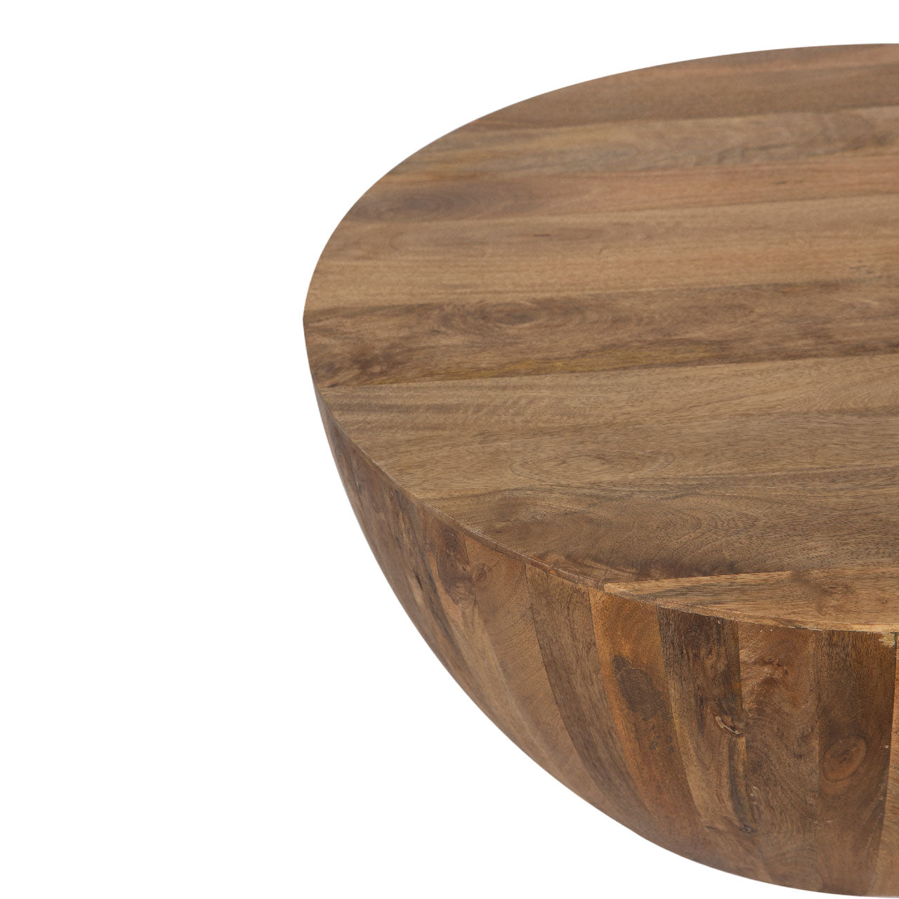 Hampton Mango Wood Round Coffee Table