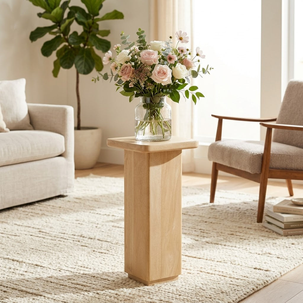 Helino Mango Wood Martini Table