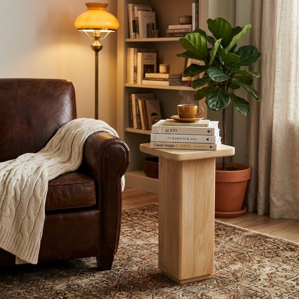 Helino Mango Wood Martini Table