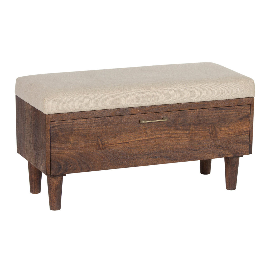Herston Acacia Wood Storage Bench