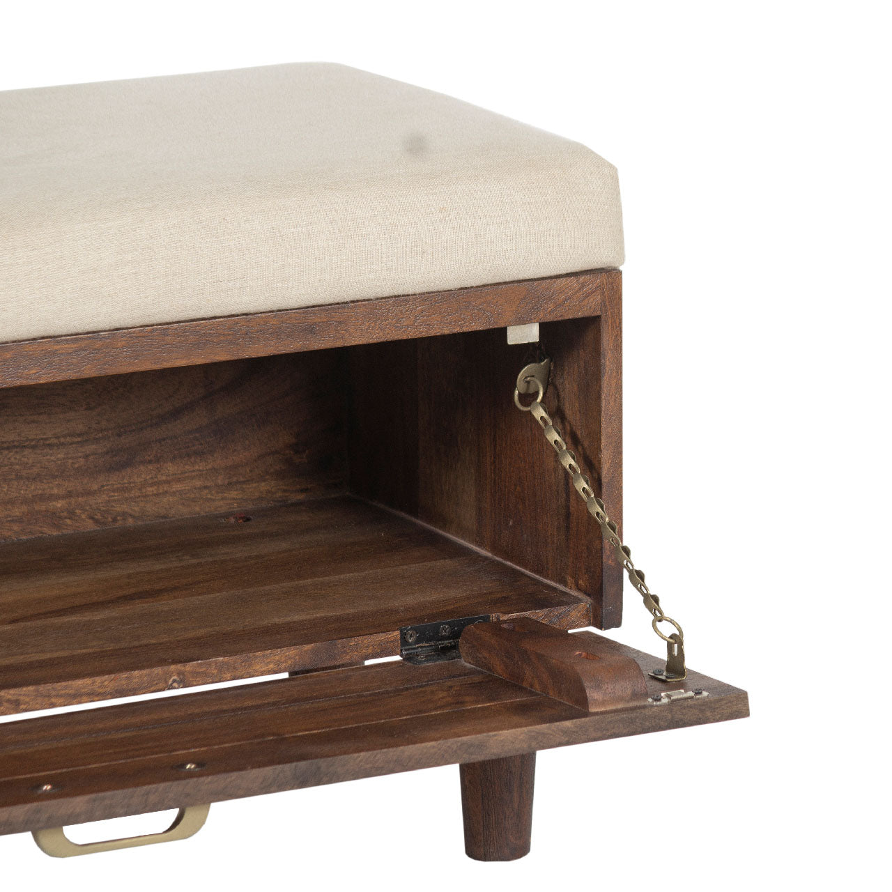 Herston Acacia Wood Storage Bench