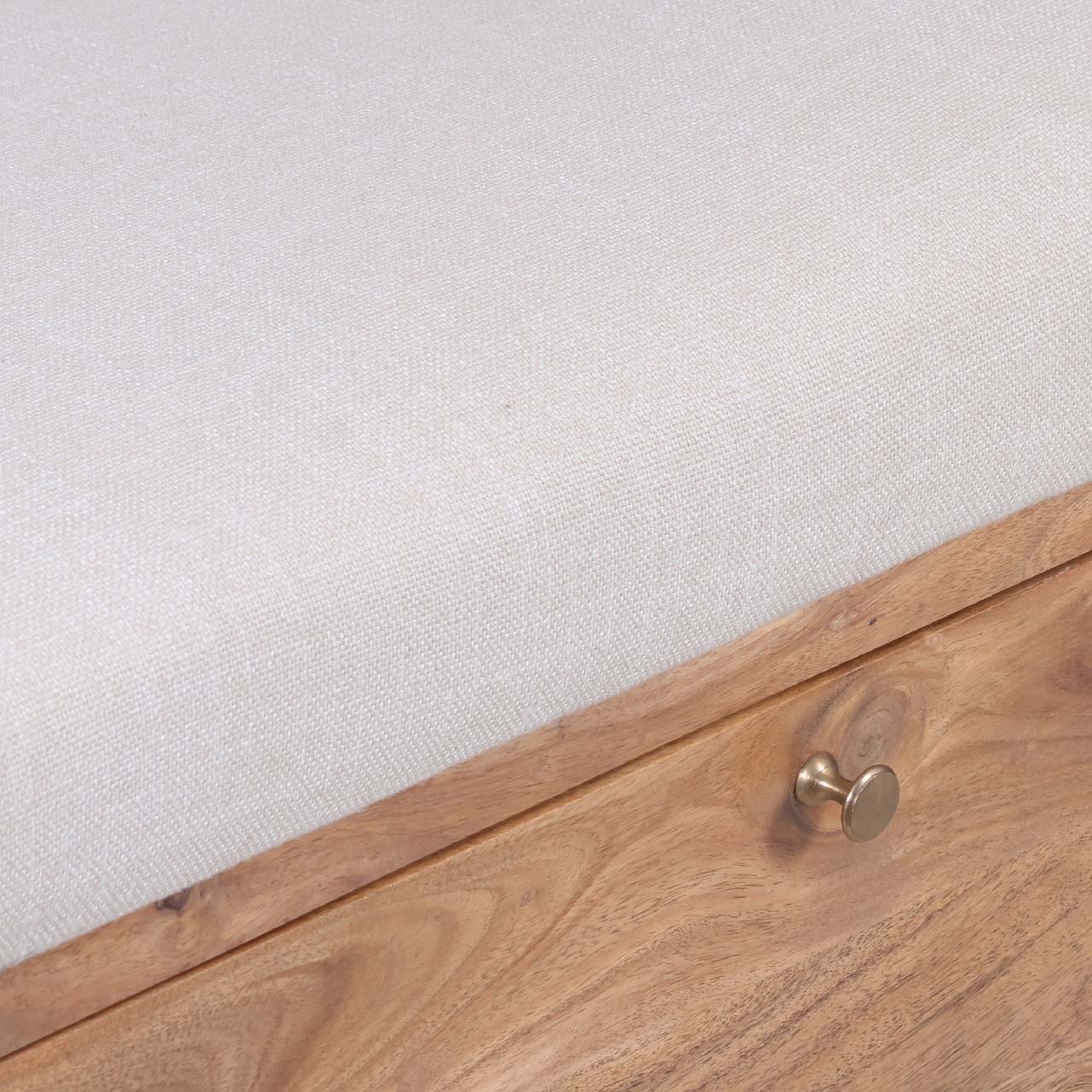 Herston Acacia Wood Storage Bench