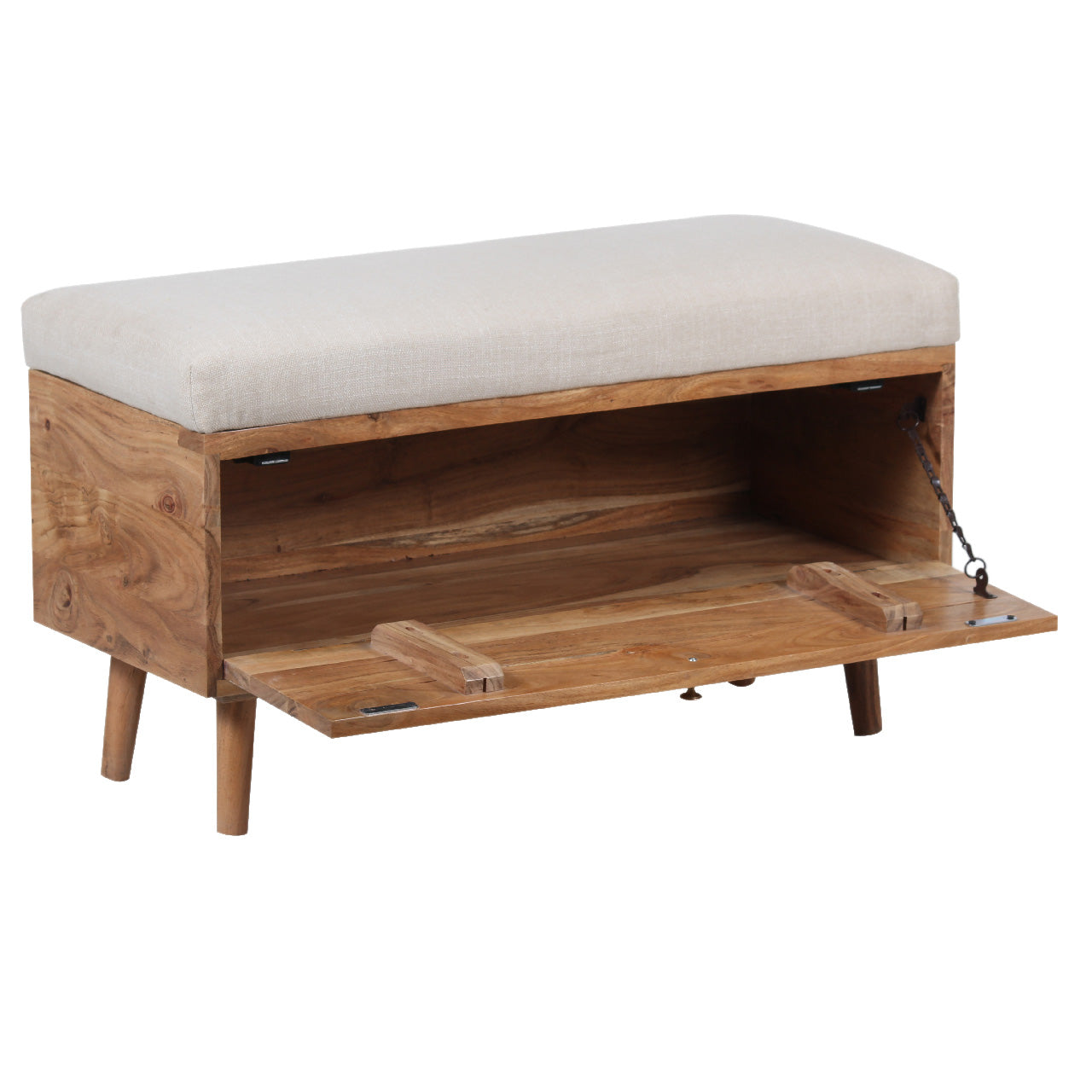 Herston Acacia Wood Storage Bench
