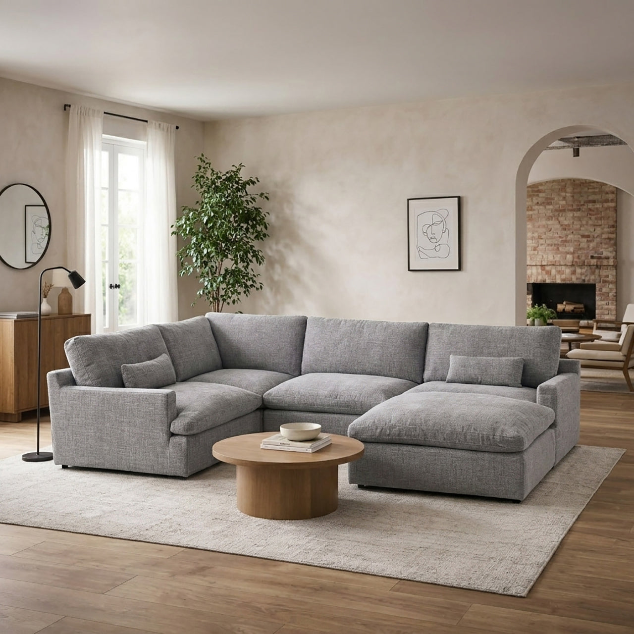 Iris Cloud Sectional
