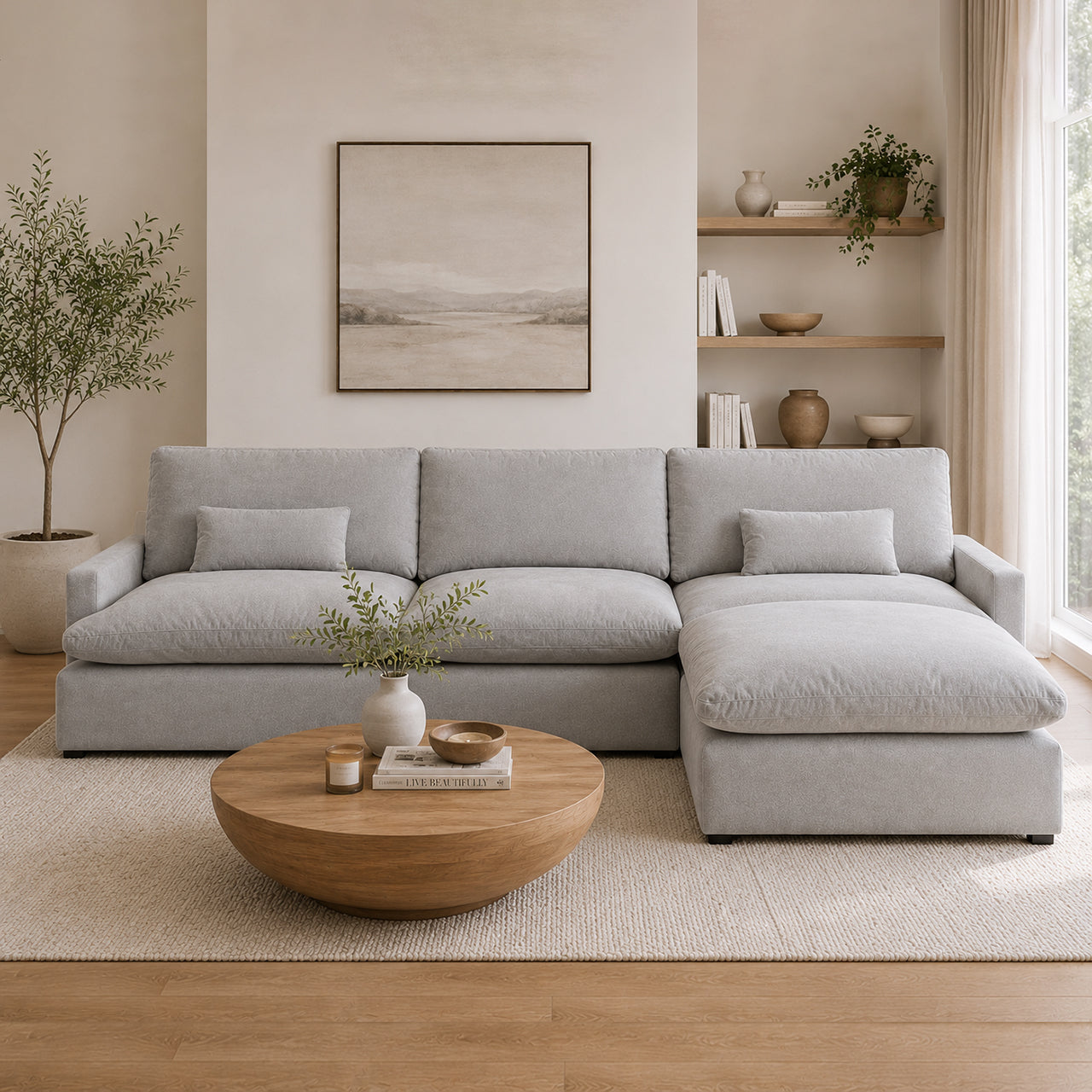 Iris Cloud Sectional