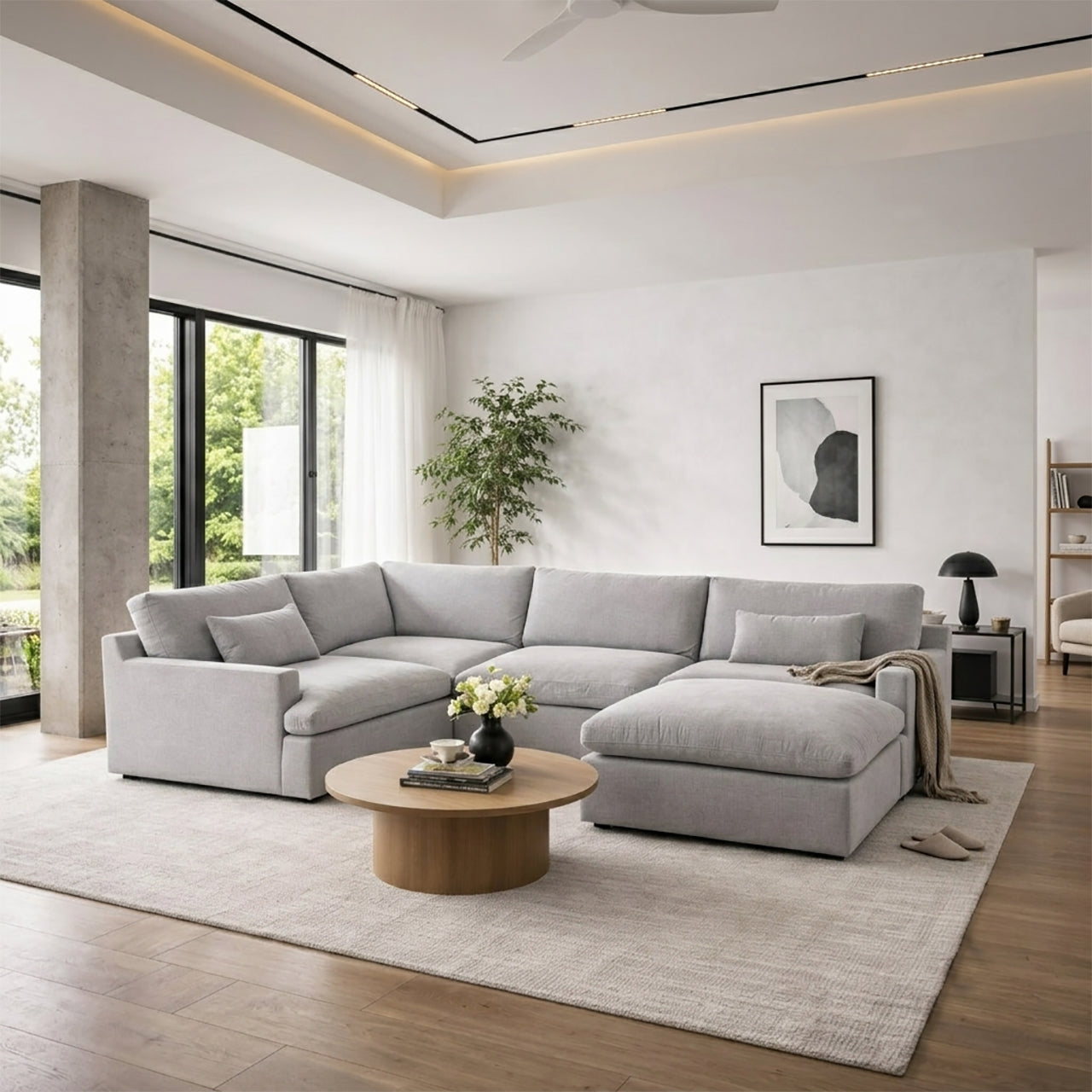 Iris Cloud Sectional