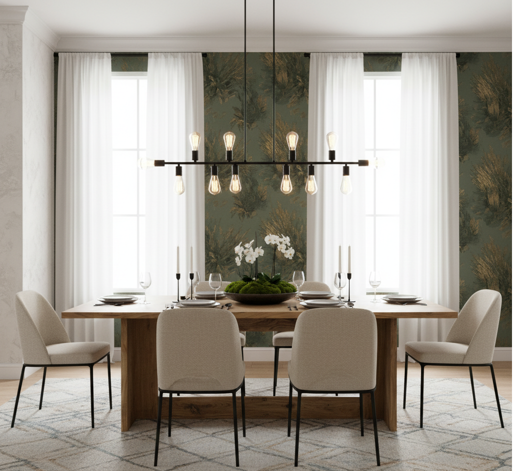 Jessica Acacia Natural Wood Dining Table
