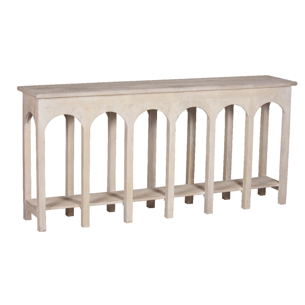 Jharokha Mango Wood Console Table