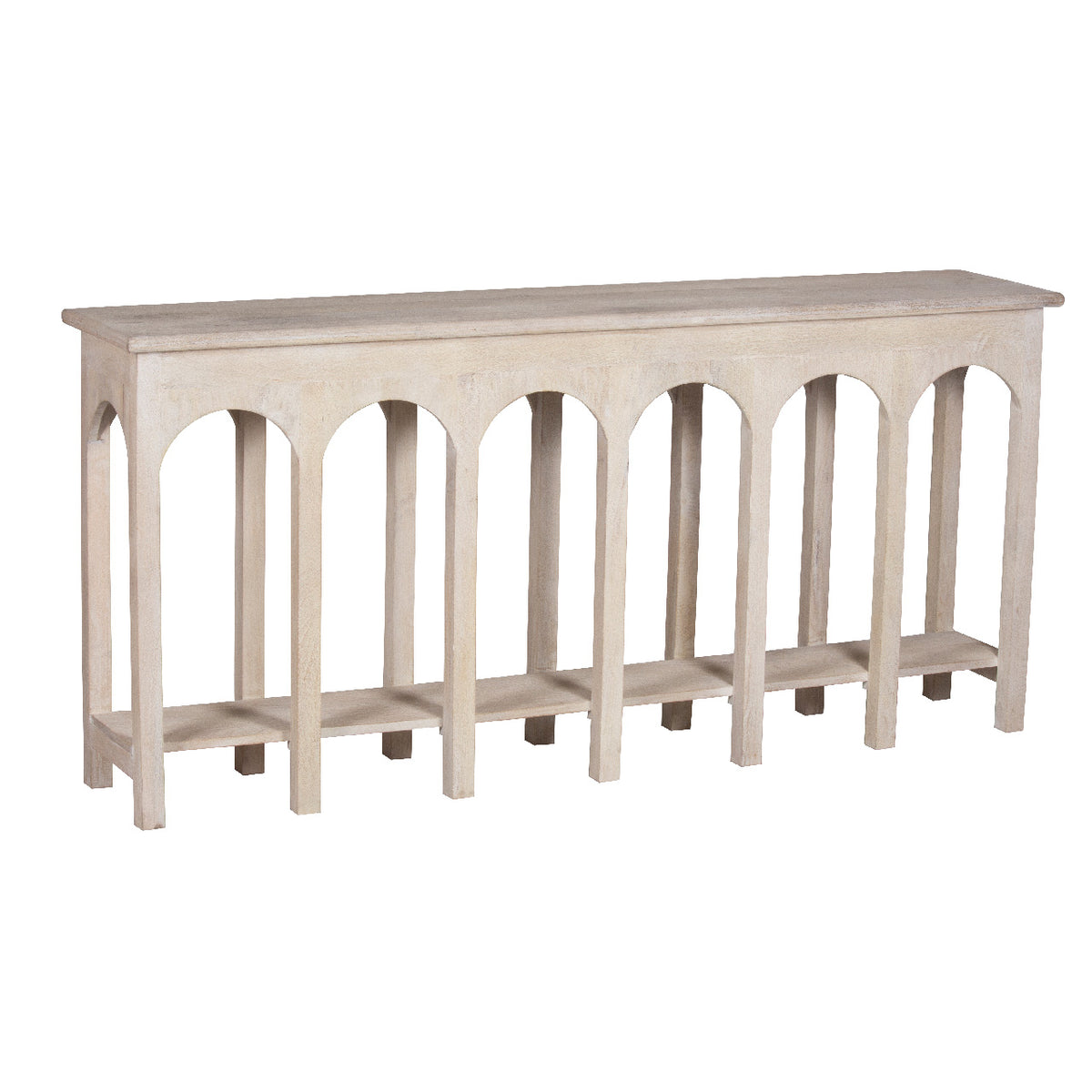 Jharokha Mango Wood Console Table