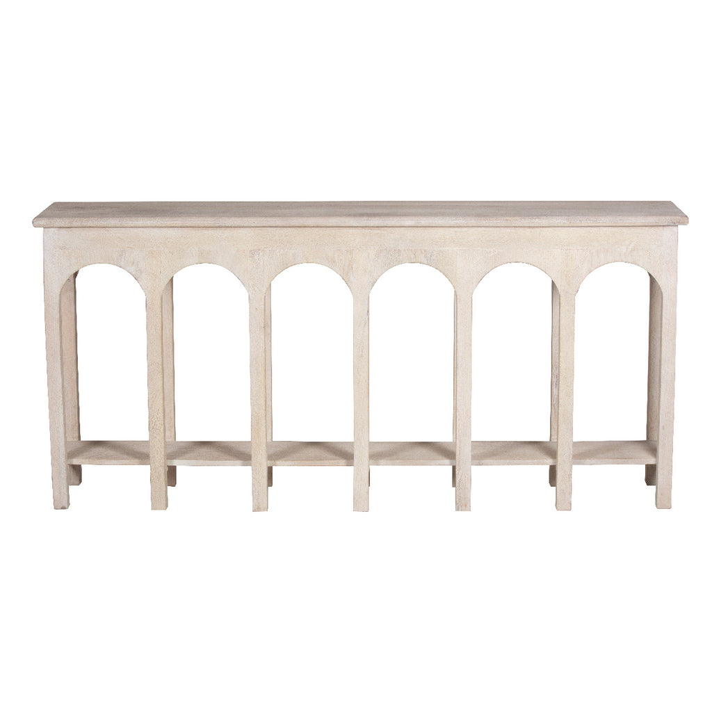 Jharokha Mango Wood Console Table