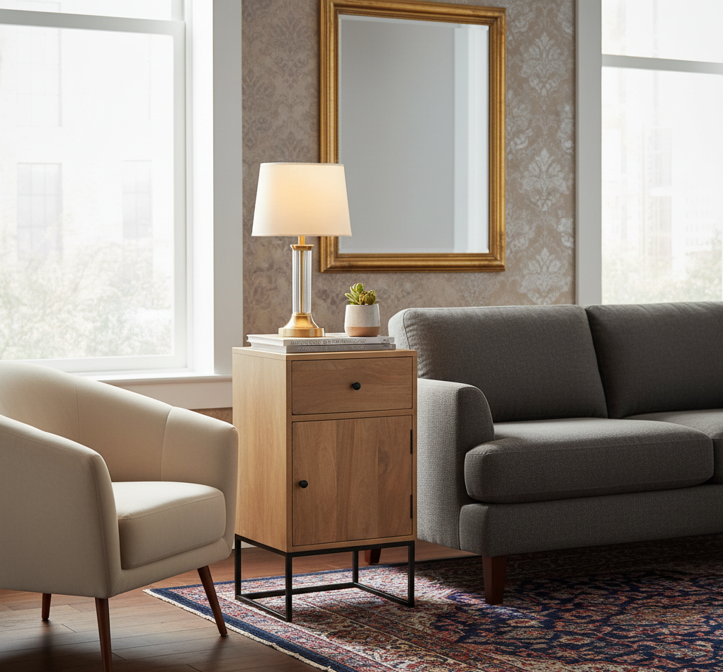 Kast Mango Wood Side Table