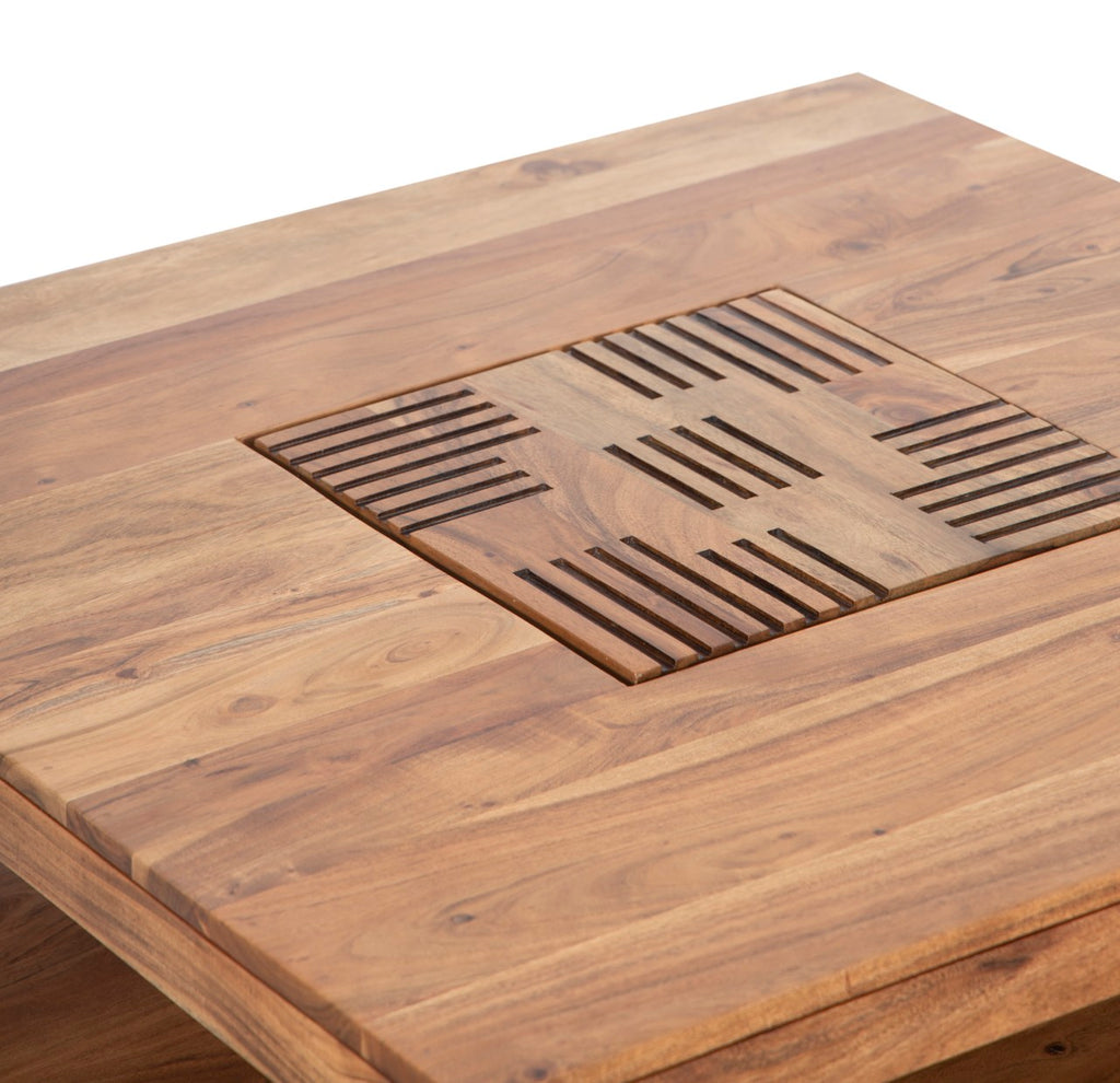 Kavish Acacia Wood Coffee Table
