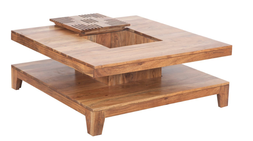 Kavish Acacia Wood Coffee Table
