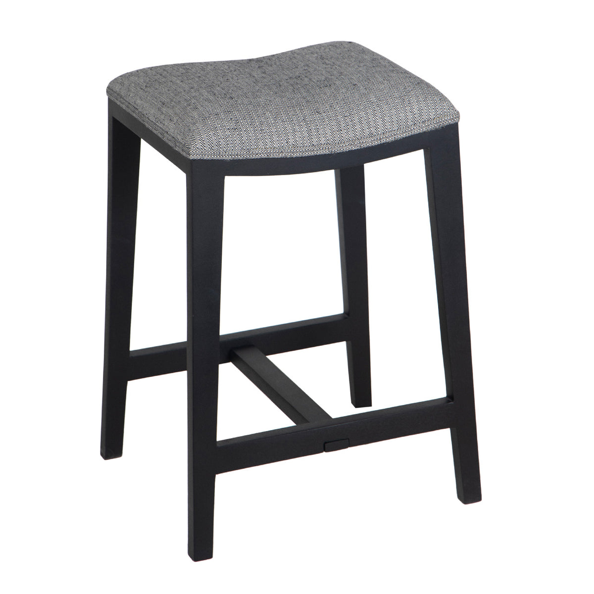 Kent Counter Stool With Fabric Upholstery Seat