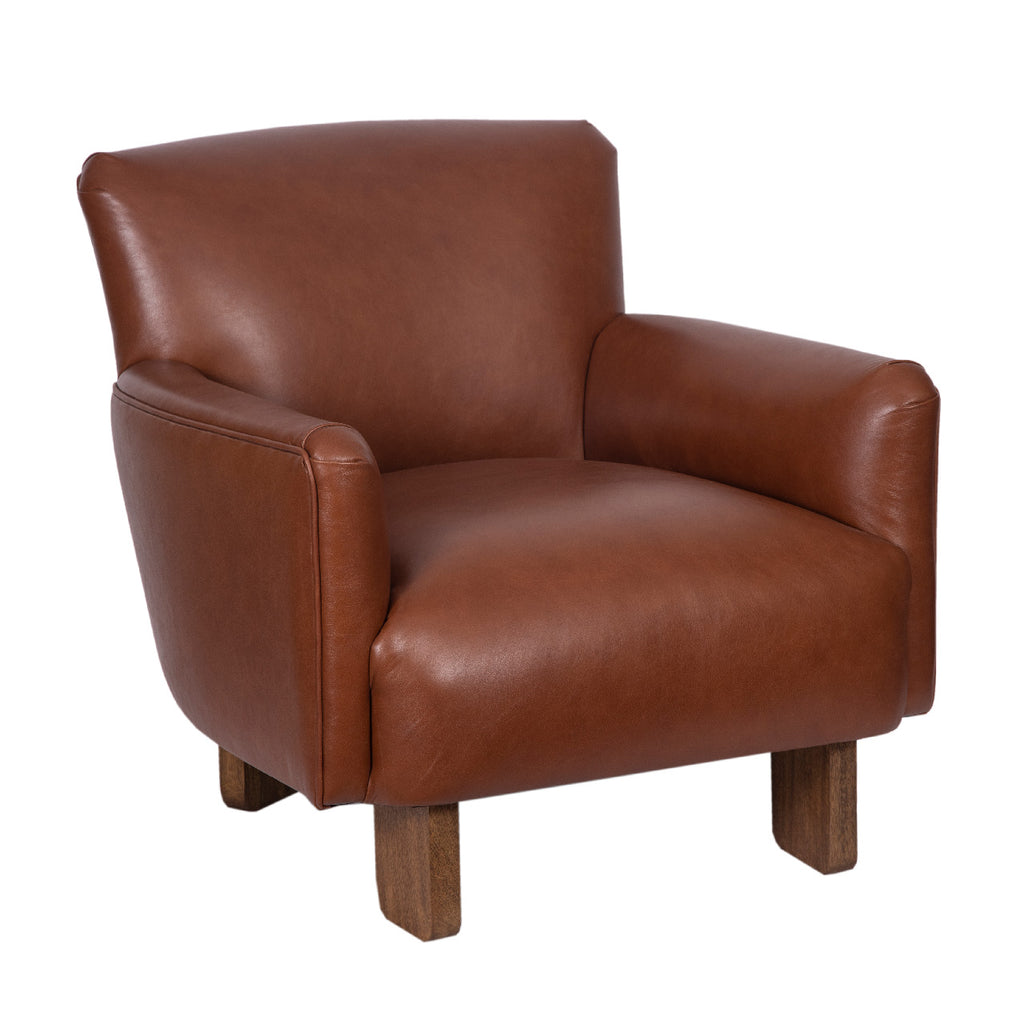 Kevin Leather Armchair - Sofic Galaxy Leather