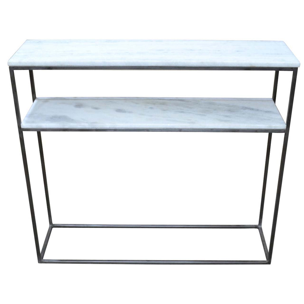 Keywest Marble Top Console Table