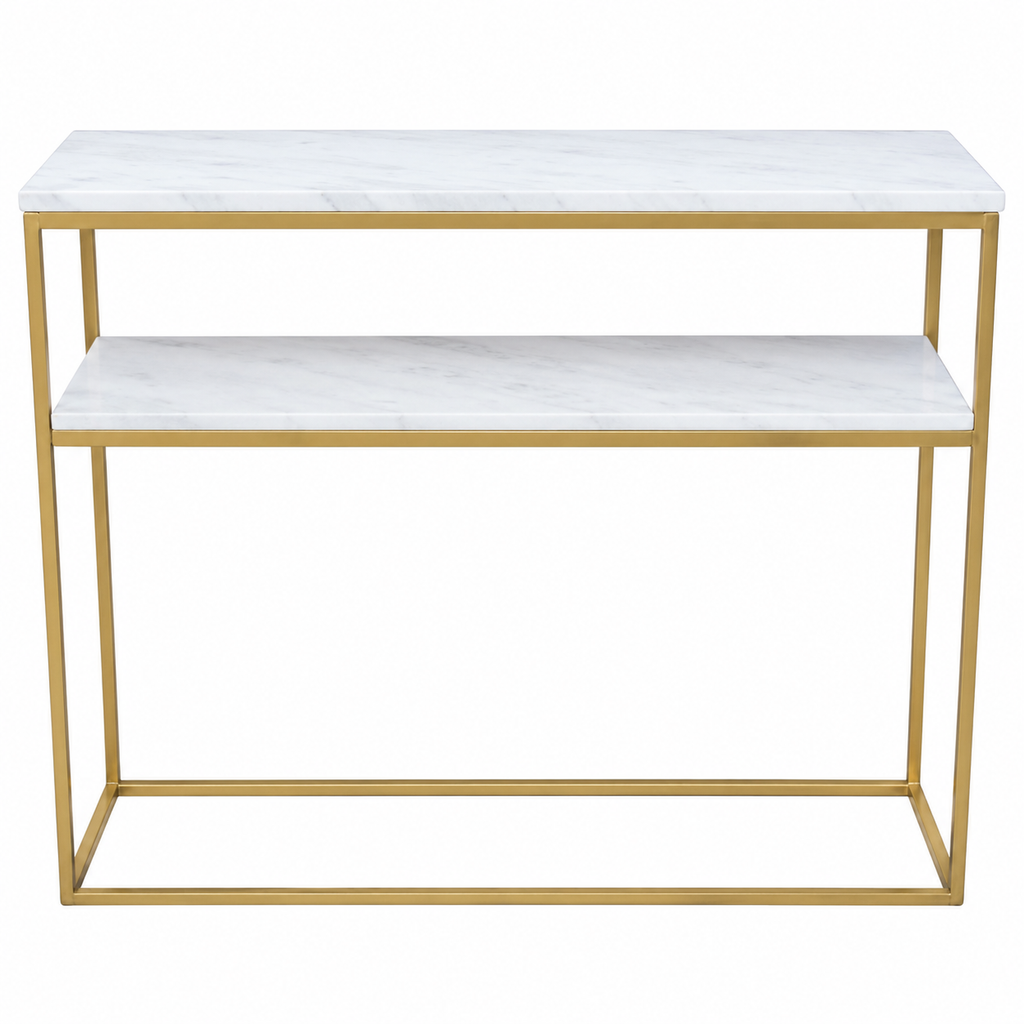 Keywest Marble Top Console Table
