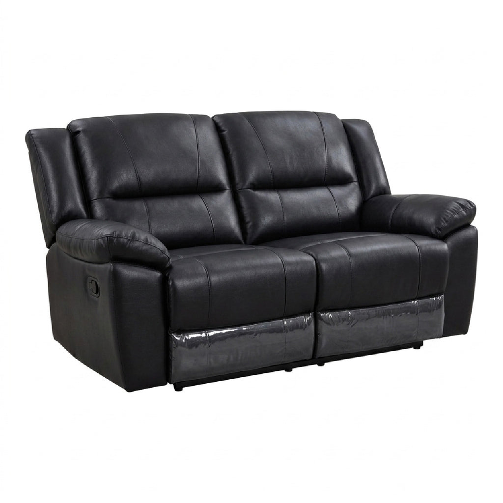 Las Vegas Leather Reclining Loveseat