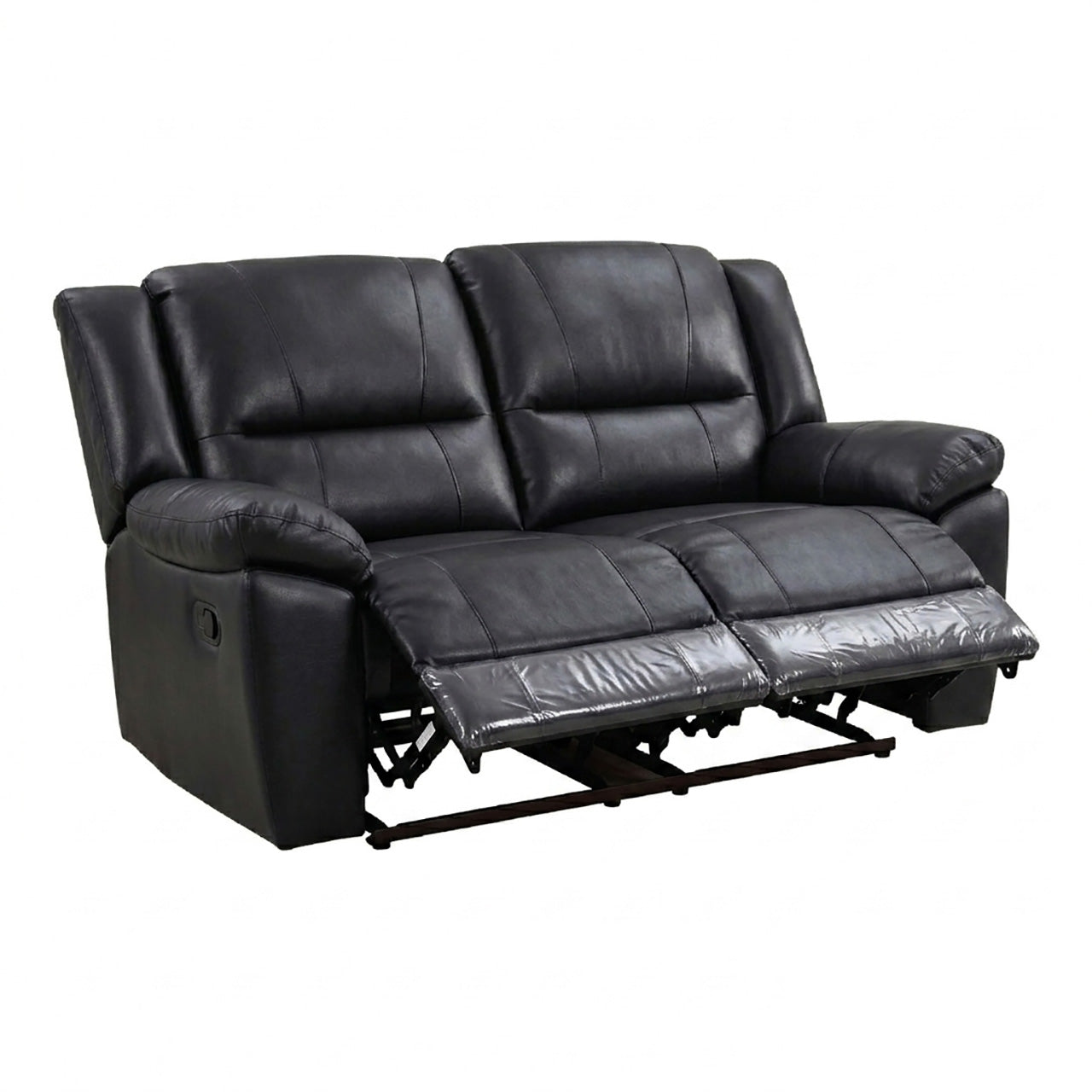 Las Vegas Leather Reclining Loveseat