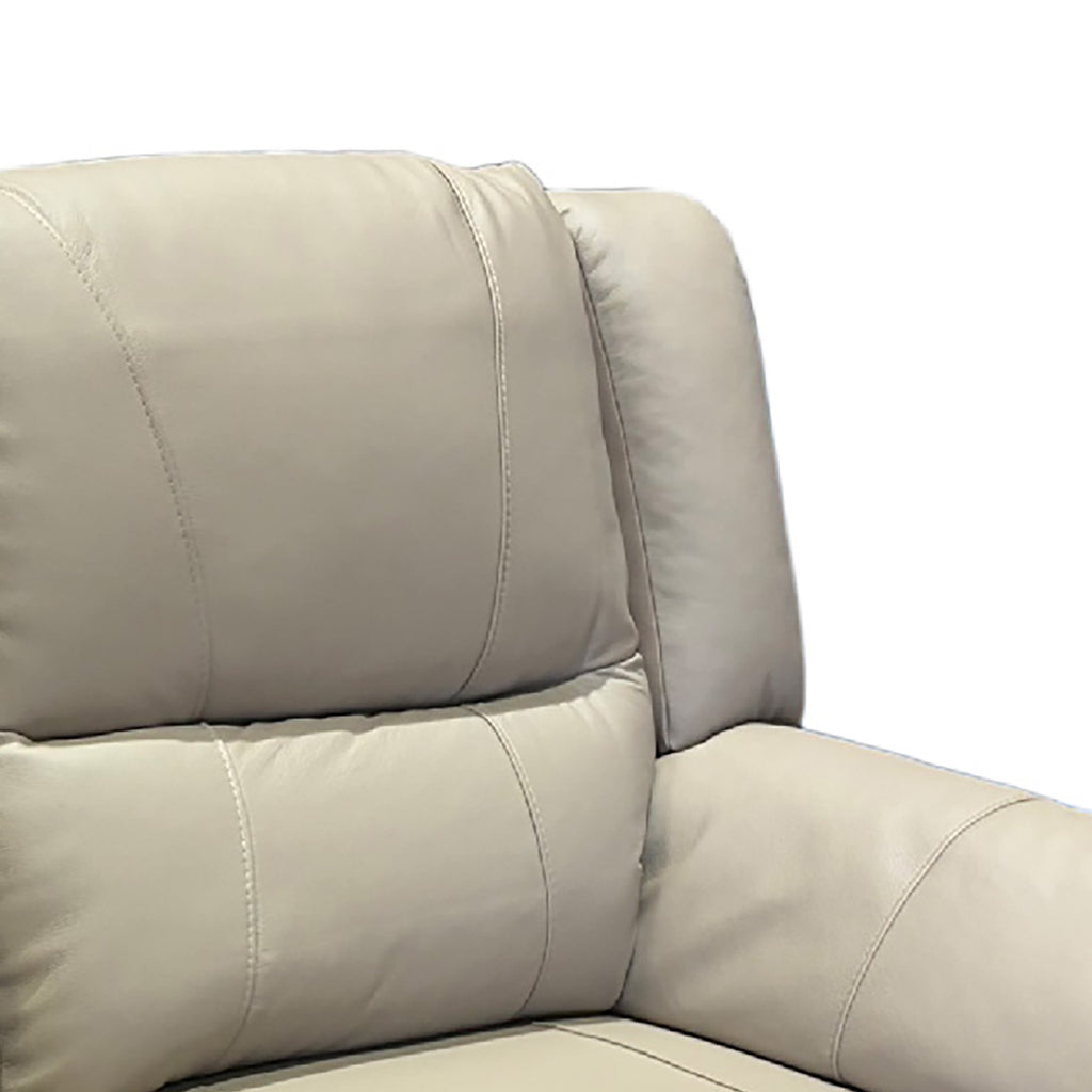 Las Vegas Leather Reclining Loveseat