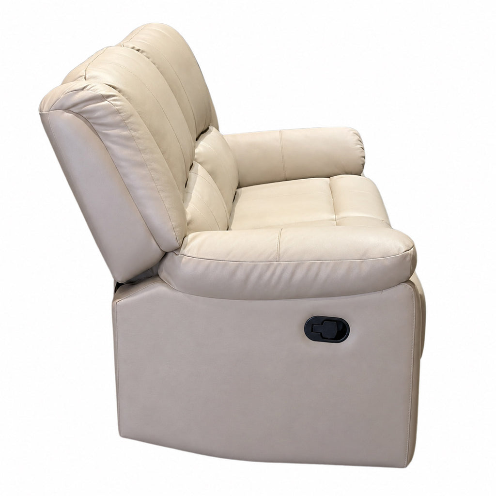 Las Vegas Leather Reclining Loveseat