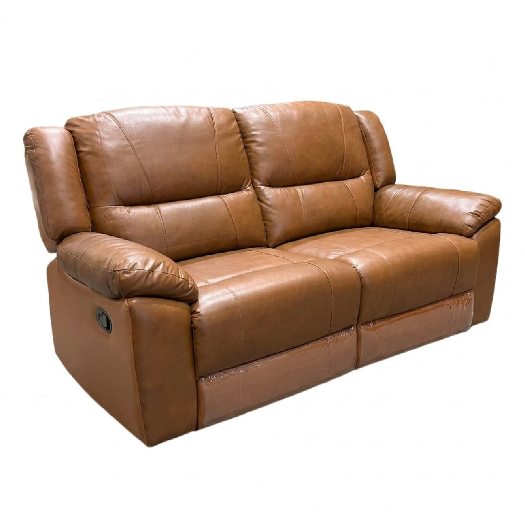 Las Vegas Leather Reclining Loveseat