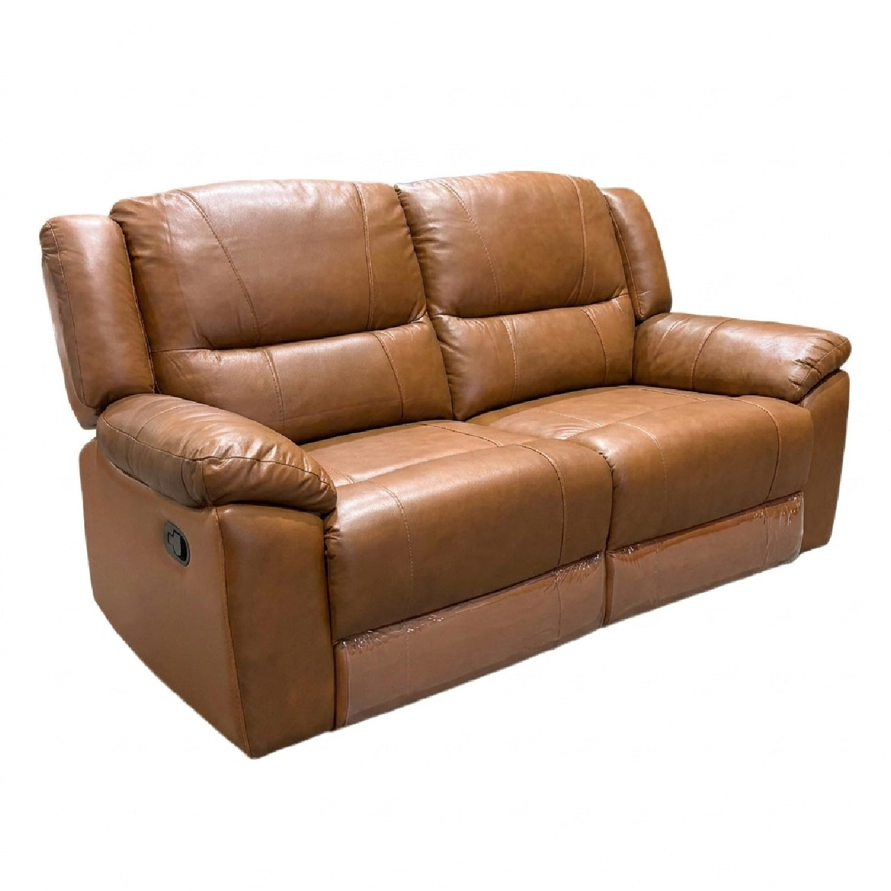 Las Vegas Leather Reclining Loveseat